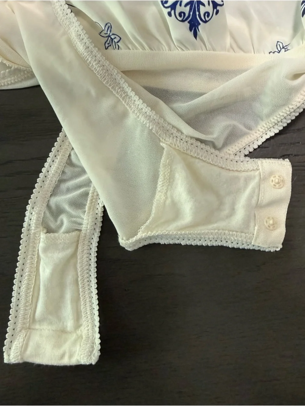 Free People Intimately 1 Thing Halter Neck‎ Bodysuit Size XL